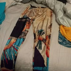 Egyptian Hieroglyphic Leggings